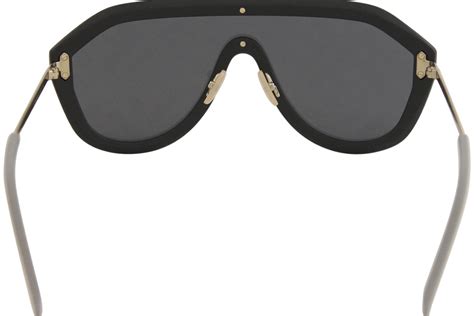 Fendi Women's FF M0039/G/S 2M2/7Y Sunglasses Black/Gold 